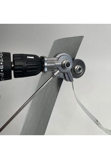 Xiyyadms Li-poly Elektrikli Metal Kesici - Matkap Uyumlu Demir Levha Kırıcı, Taşlı Kutulu Hızlı Kesim Aleti