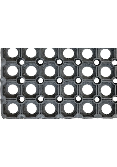 40 60 Petek Desenli Kauçuk Paspas Altı Açık