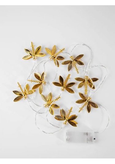 Family Co. Elektrikli Led Işık Zinciri, Pilli Işık 97907429 Sarı Sıcak