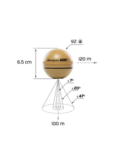 Deeper Smart Sonar Chırp+2 Gps Balık Bulucu