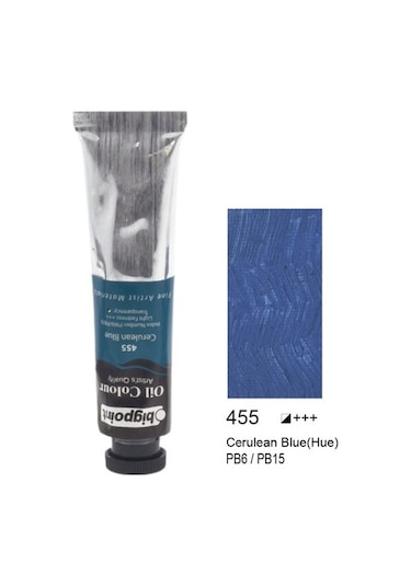 Bigpoint Yağlı Boya 200 ML 455 Cerulean Blue
