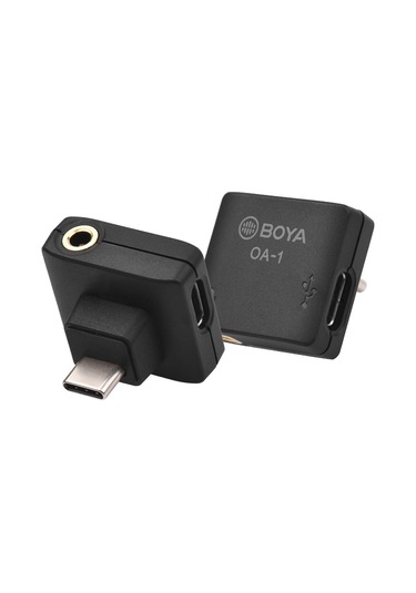 Boya Oa-1 Mini Ses Adaptörü İle 3.5mm Trs Mikrofon D10667