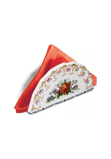 Rosenberg Mutfak Sıra Peçetelik Seramik 192883105 Beyaz