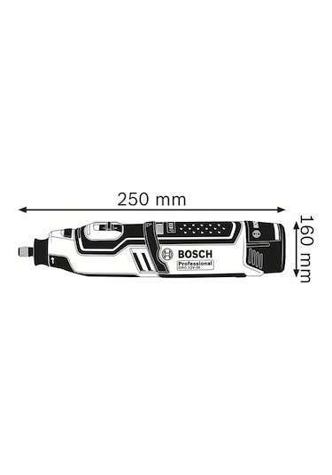 Bosch GRO 12V-35 Akülü Çok Amaçlı El Aleti (Akü ve Şarj Yok) - 06019C5000