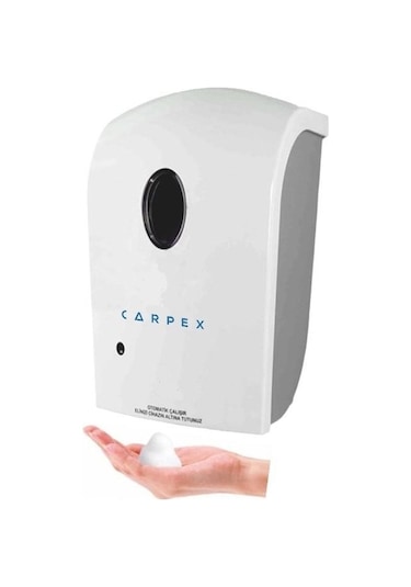 Carpex Nature Sensörlü Köpük Sabun Dispenseri Beyaz 1000 Ml