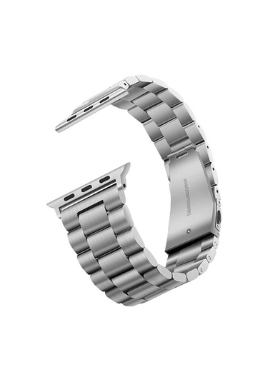 Zore Watch 42mm Clo- Band-04 Metal Kordon-gümüş