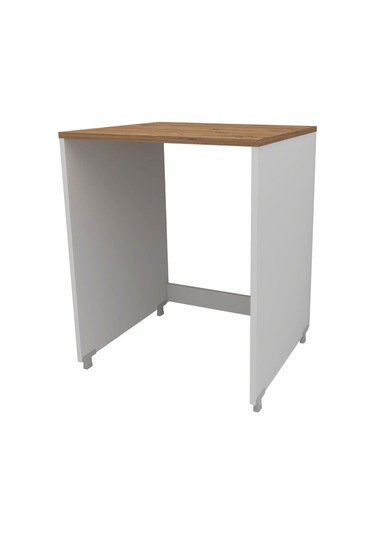 Enda Home Çamaşır Makinesi Dolabı 89x65 Cm Beyaz Atlantik Çam