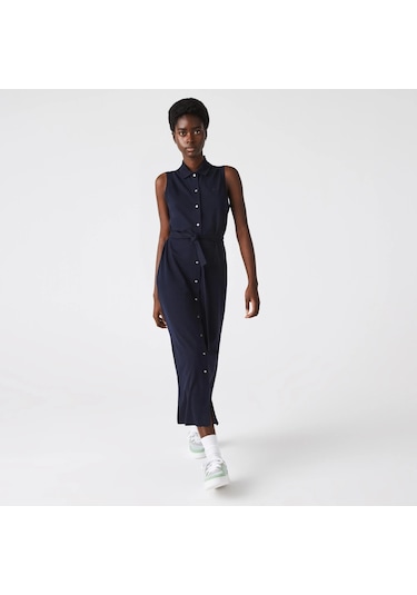 Lacoste Kadın Elbise Ef1107-166 Lacivert