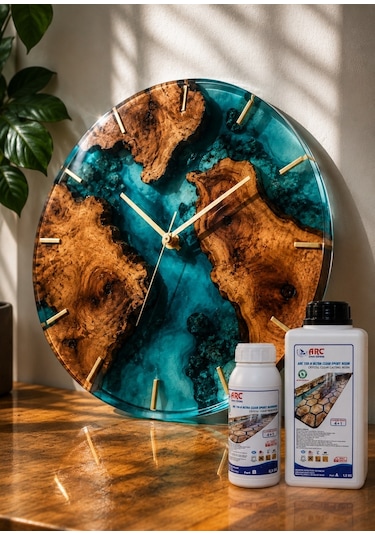 Arc 150 Ultra Şeffaf Döküm Tipi Kristal Clear Epoksi 1.5 Kg Set