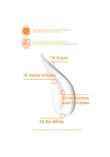 Cosmogenesis Labs Yüz Güneş Kremi 50ml - Su Bazlı SPF 50+ Ultra Koruyucu Leke Karşıtı Nemlendirici Vegan (Tüm Ciltler)