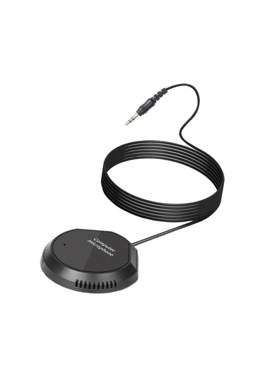 Homyl Konferans Mikrofonu 3,5 Mm, Bilgisayar Mikrofonu, Kompakt