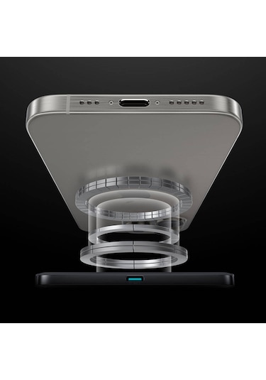 Benks MP16 15W 10000 mAh ArmorGo Magsafe Şarj Özellikli 600D Aramid Fiber Powerbank