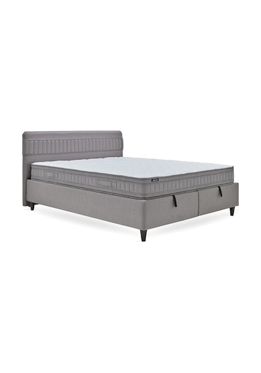 Yataş Bedding Sleep Balance Pro Yatak, Somni Baza, Nano Başlık Çift Kişilik 3'lü Set 150x200 - Kahverengi