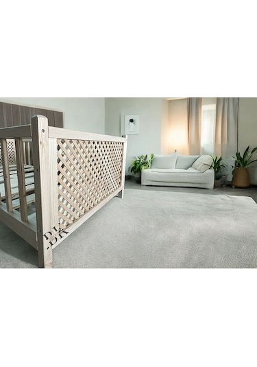 So Chic Doğal Ahşap Montessori Bebek Ve Çocuk Karyolası 70 X 130