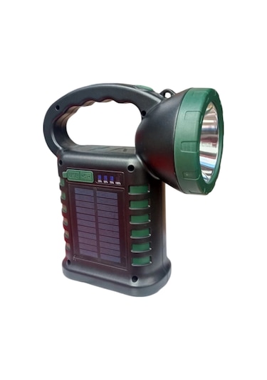 Wıson Ws-4343 Çok Fonksiyonlu Solar Şarjlı Powerbanklı Kamp Lambası