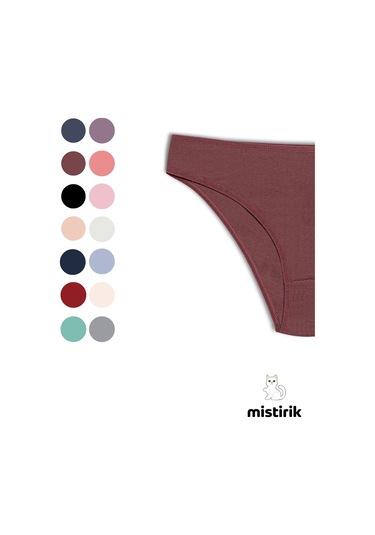 Taranto Model Fitilli Esnek Spor Külot Mürdüm Renk Mürdüm