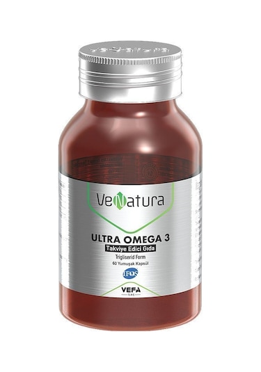 Venatura Ultra Omega 3 Takviye Edici Gıda 60 Kapsül