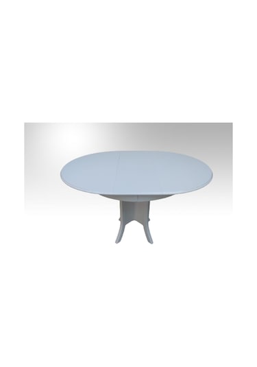 Bengimobilya Masa Baba Kutu Ayak Parlak Beyaz Model Boya 90 Cm Tabla Açılır It
