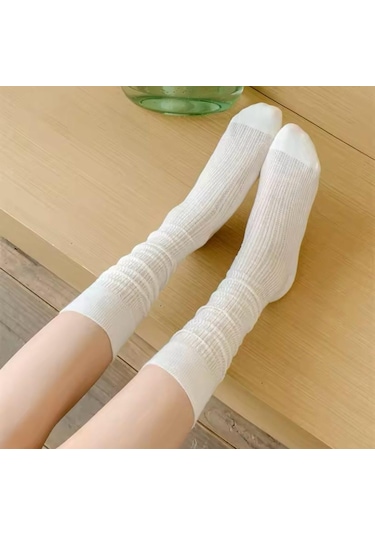 Dizaltı Çorap Seti Bot&çizme Çorabı 4'çift Çok Renkli