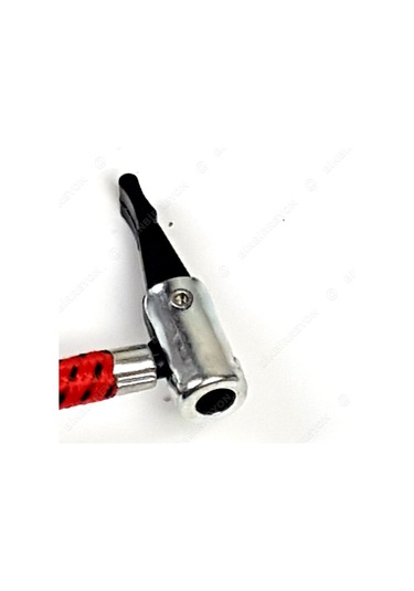 Pistonlu Ayak Pompası Bisiklet Motorsiklet Pompa 100mm Ee025 Çok Renkli