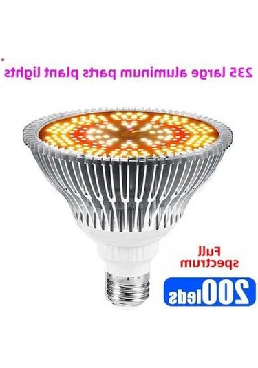 Besthome1 E27 Led Bitki Büyüme Lambası 150w 200 İçinçelik Tam Spektrum Güneş Işığı Çiçek Sebze Yetiştirme Işığı Diğer
