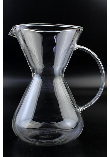 Borosilikat Cam Kahve Demleyici Dripper Kahve Demleme Caraf 700ml