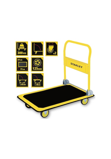 Stanley PC528 Profesyonel Paket Taşıma Arabası