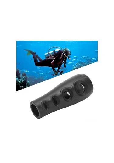 Ximistore9 Su Dalış Regülatörü Boru Koruyucu, Pvc Malzeme, Delikli Tasarım, Dayanıklı, Hafif, Siyah