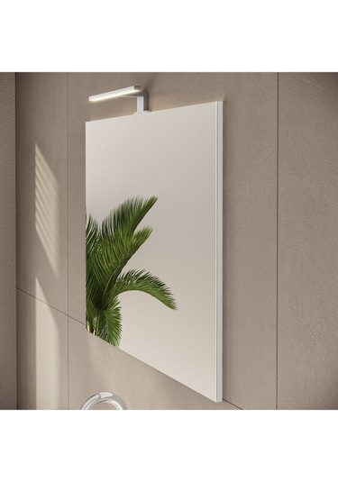 Mia 75024 Banyo Dolabı Seti, Çekmeceli, 80 Cm, Parlak Beyaz