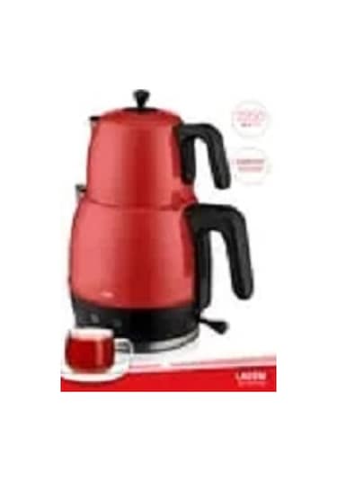 Evia Ladem Geniş Kapasiteli 2200 W Paslanmaz Çelik Çay Makinesi ve Su Isıtıcısı