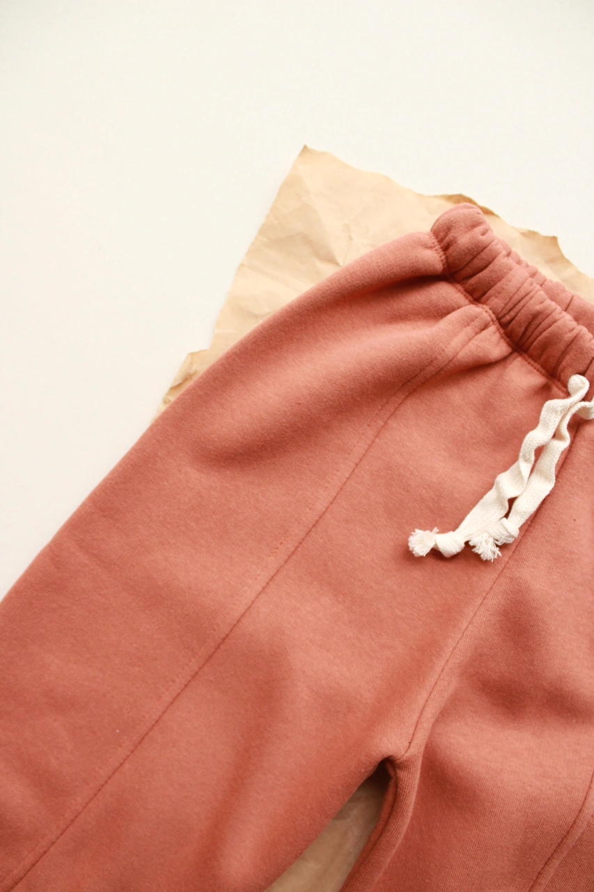 Kiremit Polarlı Eşofman Altı Kiremit