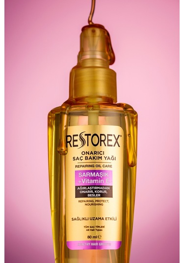 Restorex Speed Strong Onarıcı Bakım Saç Bakım Yağı 100 Ml - Sarmaşık Özlü, Sağlıklı Uzama, Dökülme Karşıtı