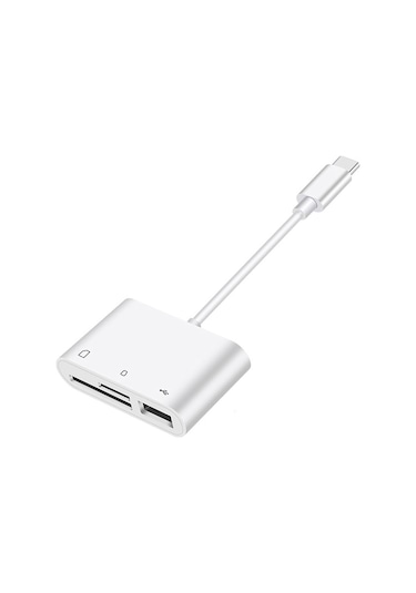 Concord D 158 Type C To Usb & Kart Okuyucu Dönüştürücü