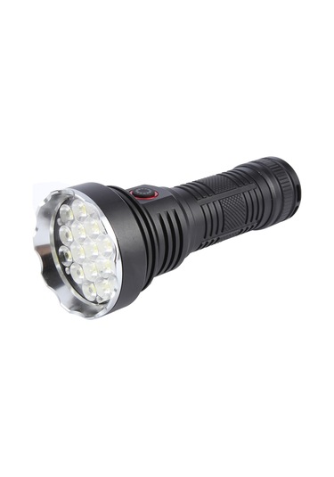 Sones W5201-1 19 Led 3200lm Süper Parlak Şarj Edilebilir El Feneri Siyah