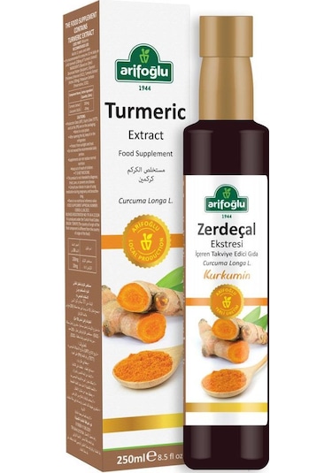 Arifoğlu Zerdeçal Ekstresi Ekstrakt 250 ML