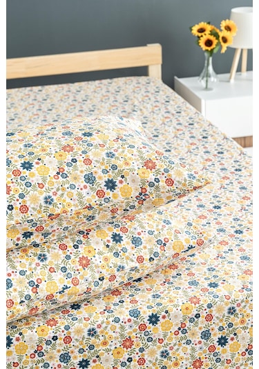 Soley Liberty %100 Pamuklu Tek Kişilik Lastikli Çarşaf Seti 001