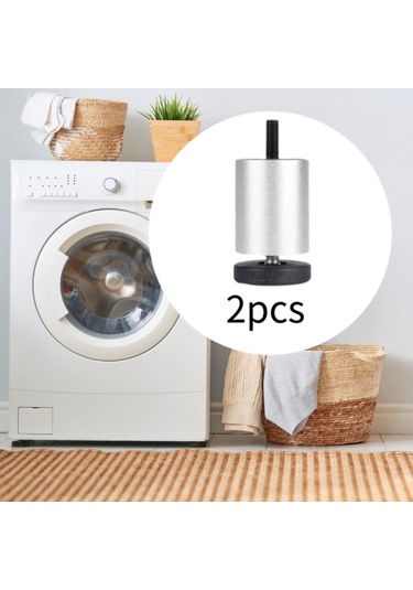 Suntek 2x Ayarlanabilir Mobilya Bacakları 8cm-gümüş Gümüş