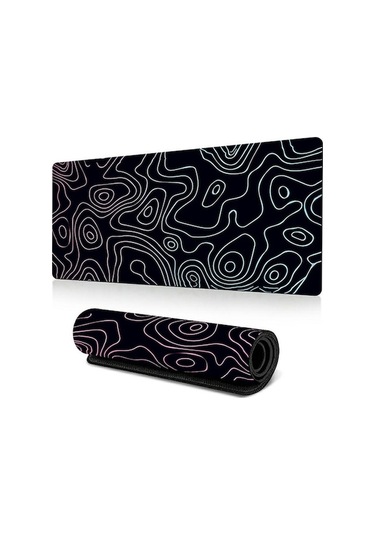 Cbtx 300 X 600 X 2mm Yaratıcı Büyük Mouse Pad Soyut Desen Masa Fare Mat - Stil J Stil J