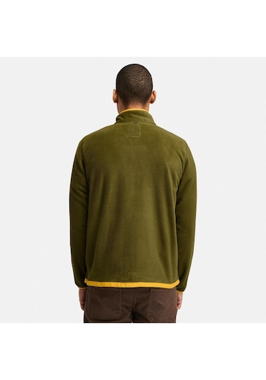 Timberland Full Zip Erkek Fleece Polar Tb0a62ey3021 Yeşil