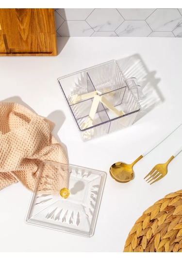 Muscari Home Bölmeli Baharat Ve Baharatlar Düzenleyici 233092283 Beyaz