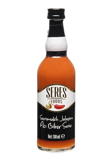 Seres Foods Sarımsaklı Jalapeno Acı Biber Sosu Cam 100 ML