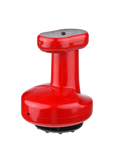 Youtek Elektrikli Isıtmalı Vakum Kan Grubu Cihazı - Akupunktur Noktalarını Uyararak Vücut Bakımı Ve Zayıflama İçin Fizyoterapi Aleti Usb İle Şarj Edilebilir Kırmızı