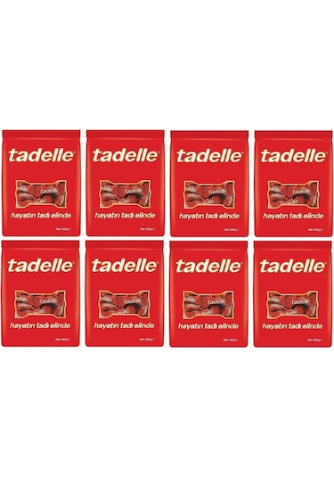 Tadelle Mini Fındık Dolgulu Sütlü Çikolata 8 x 200 G
