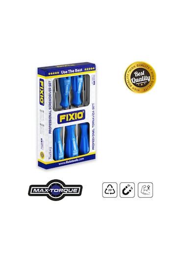 Fixio FL5613 5 Parça Lokma Tornavida Takımı Seti