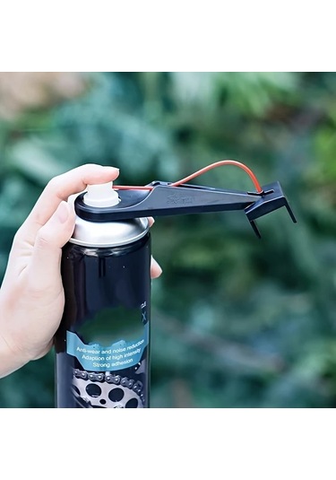 Chuangyinshop Chain Oiler Set Motosiklet Ve Bisiklet Zincir Bakım Kiti Sıçrama Önleyici Yağlama Aparatı