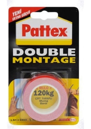 Pattex 120 KG Double Montage Çift Taraflı Bant
