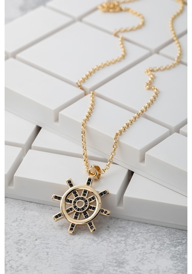 Cenova Kuyumculuk 14 Ayar Altın Dümen Erkek Kolyesi