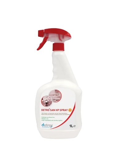 Detro San Hp Spray Tıbbi Cihazlar İçin Hızlı Yüzey Dezenfektanı 1