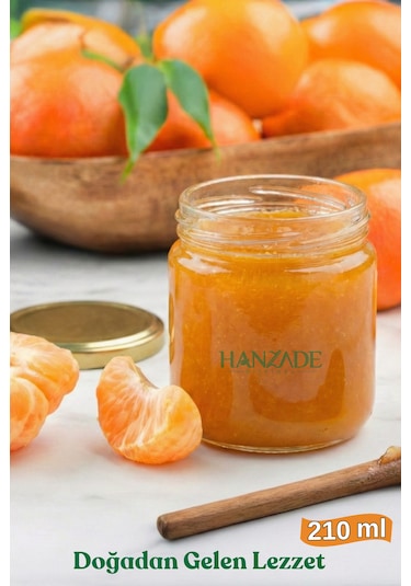 Hanzade Bitkisel Mandalina Macunu Zencefil, Zerdeçal, Havlıcan, Tarçın, Bal & Propolis Içeren Karışık Bitkisel Macun 210 Ml