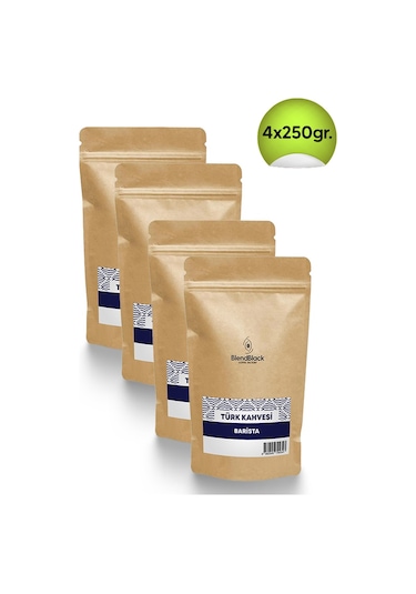 BlendBlack Barista Türk Kahvesi 4 x 250 G